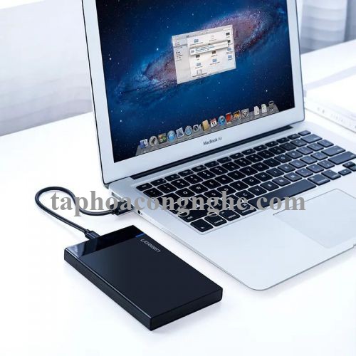 Ugreen 20881 0.5M màu đen Cáp dữ liệu USB 3.0 sang Type-C truyền dữ liệu từ máy tính ra điện thoại dài US184 30020881